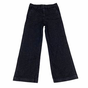 Ann Taylor Trouser Wide Leg High Waist Dress Jeans
